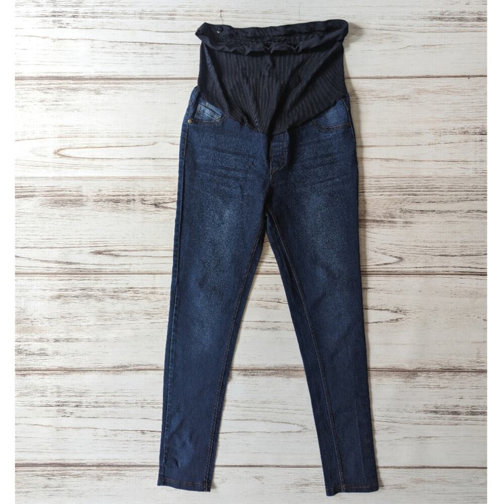 JVINI Dark Wash Skinny Maternity Jeans sz Small